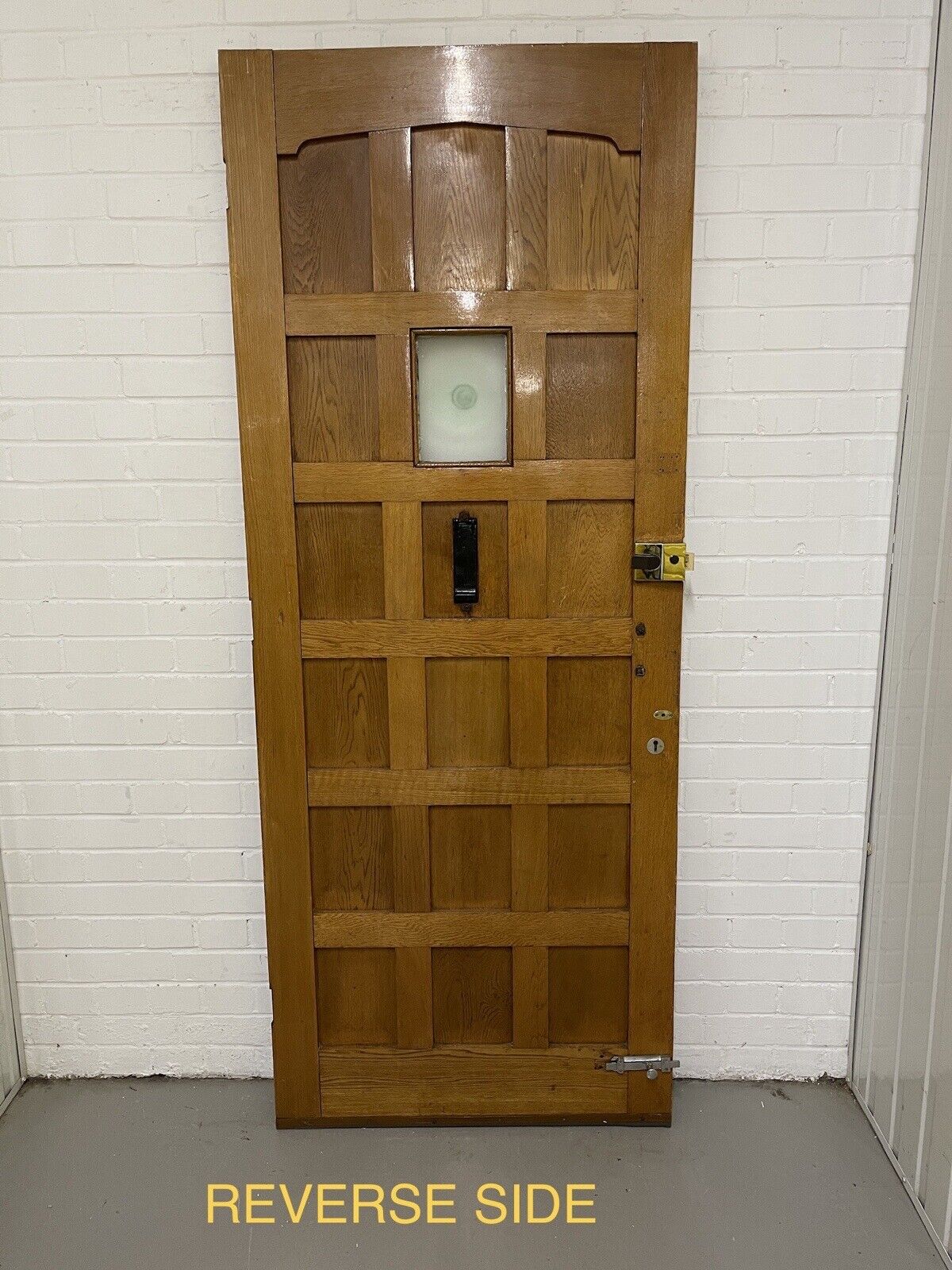 Reclaimed Oak Wooden Studded Front Door 2030 x 810mm