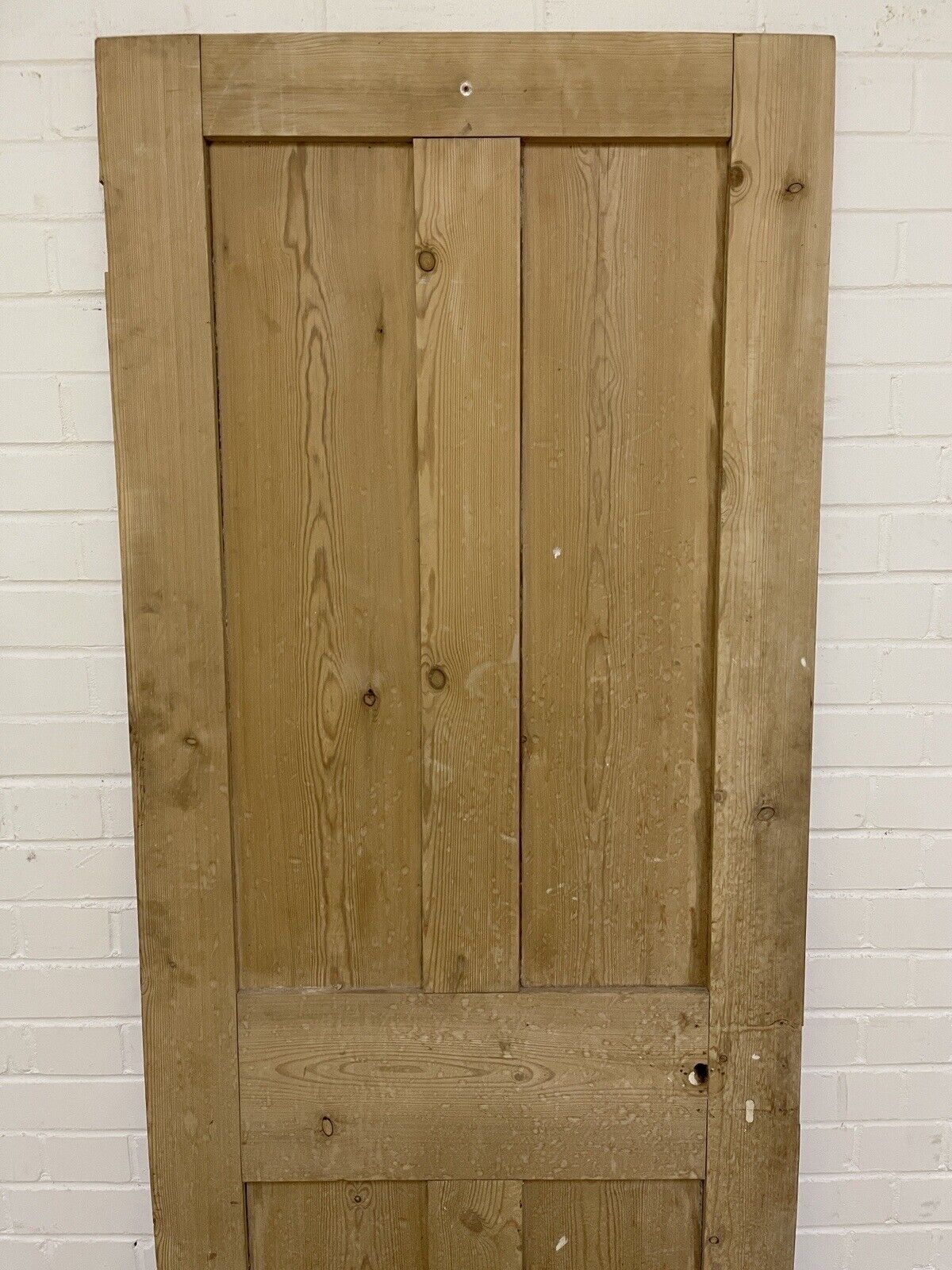 Original Vintage Reclaimed Victorian Pine Internal 4 panel Door 1930 x 750mm