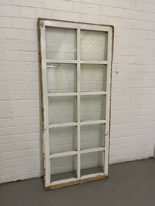Modern Georgian 10 Panel Wooden Window 605 x 1385mm
