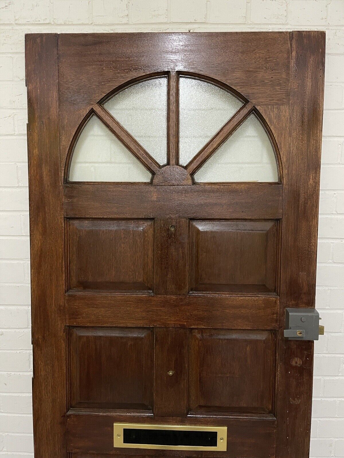 Reclaimed Carolina Old Single Glazed Glass Wooden Door 1970 x 830mm
