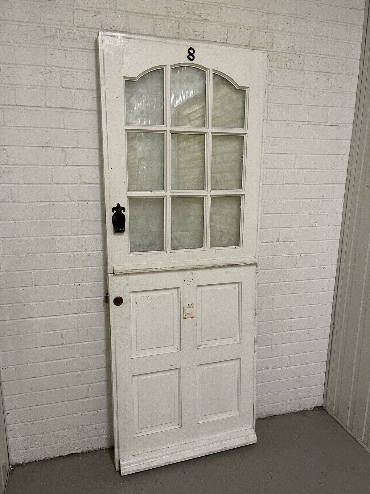 Solid Hardwood External Glass panel Stable Door 1980 X 770mm