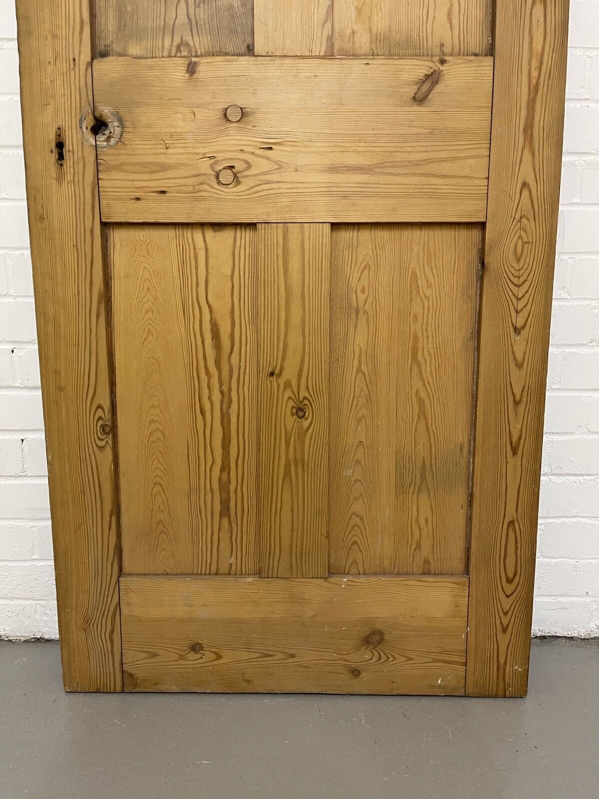 Original Vintage Reclaimed Victorian Pine Internal 4 panel Door 1958 x 755mm