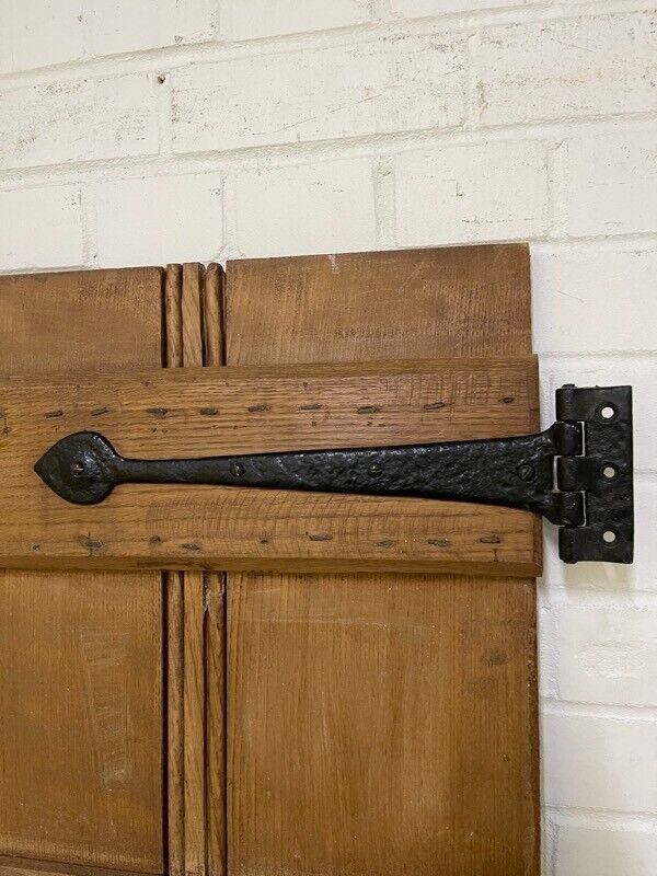 Reclaimed Oak Old Handmade Studded Ledge and Brace door 1840 x 760mm