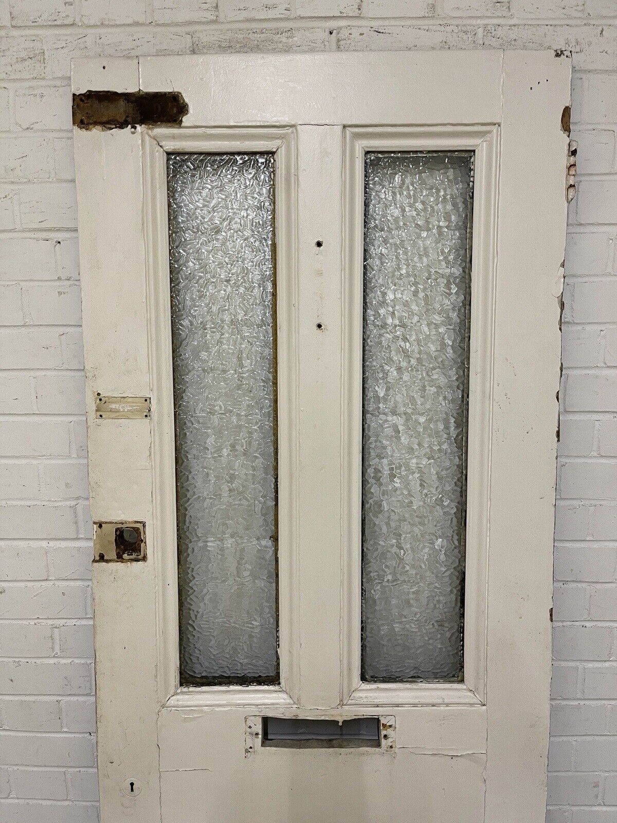 Reclaimed Victorian Edwardian Wooden Panel Front Door 1950 or 1945 x 760mm