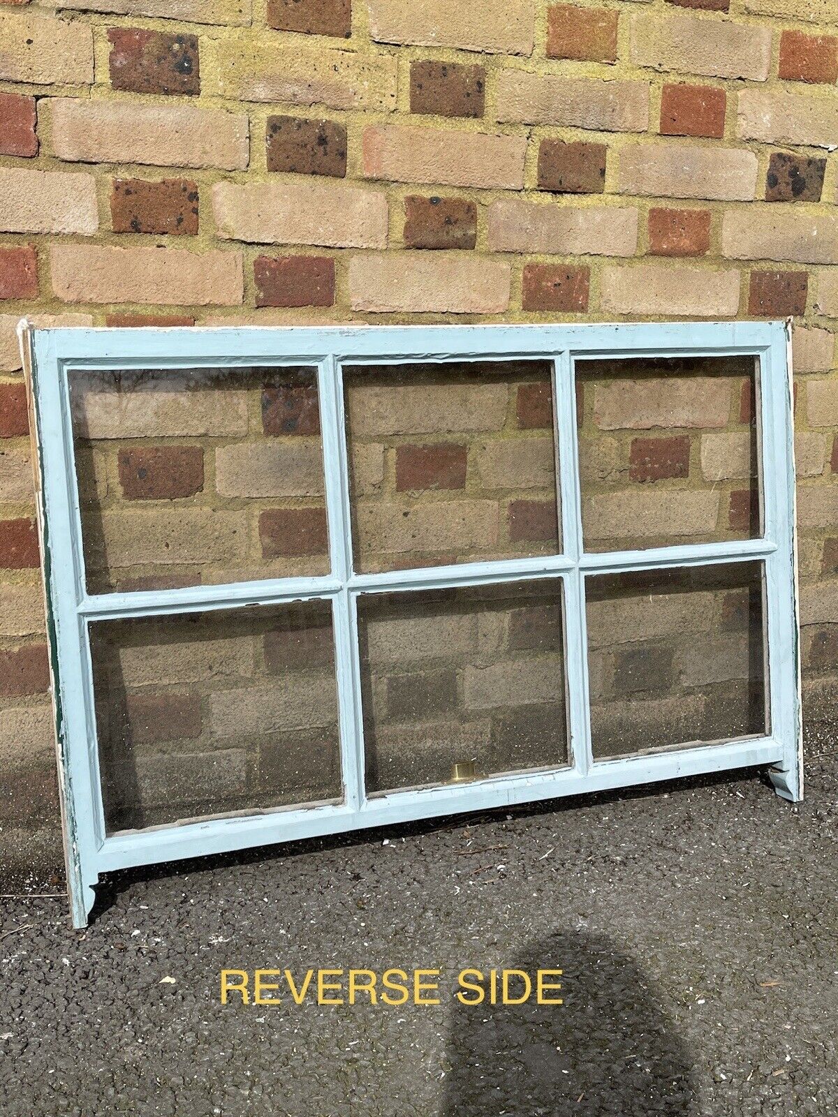 Reclaimed Old Georgian 6 Panel Wooden Window 1005 x 675mm