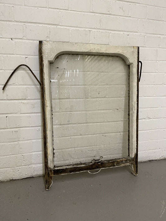 Reclaimed Old Edwardian Arch Sash Wooden Window 770 x 555mm