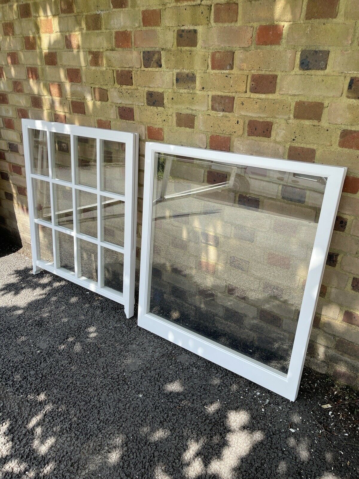 Modern Georgian Bar Double Glazed Matching Wooden Sash Windows Top and Bottom