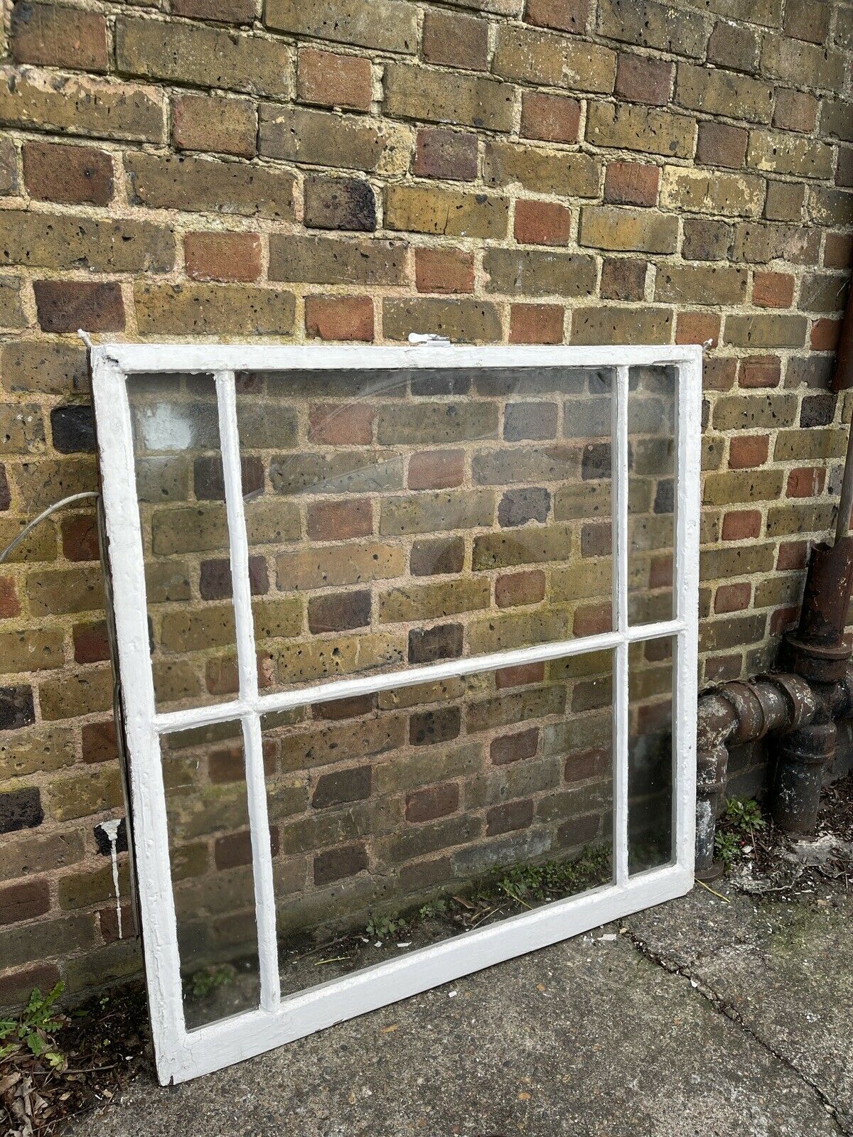 Reclaimed Old Victorian Edwardian Wooden 6 Panel Sash Window