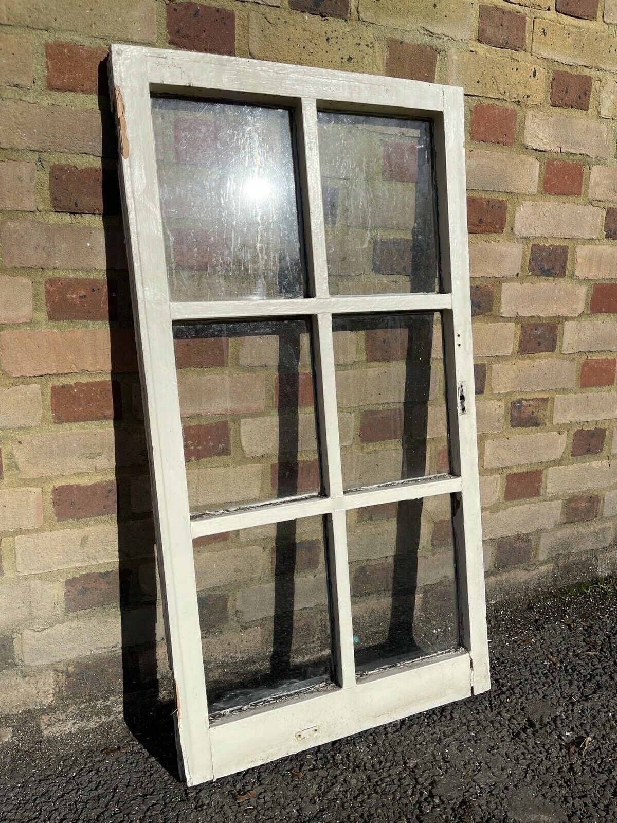 Modern Georgian 6 Panel Wooden Window 563 x 1052mm