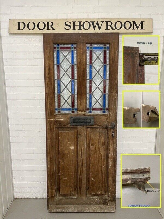 Reclaimed Old Bespoke Wooden Panel Front Door 2030 Or 2020 x 815 or 825mm