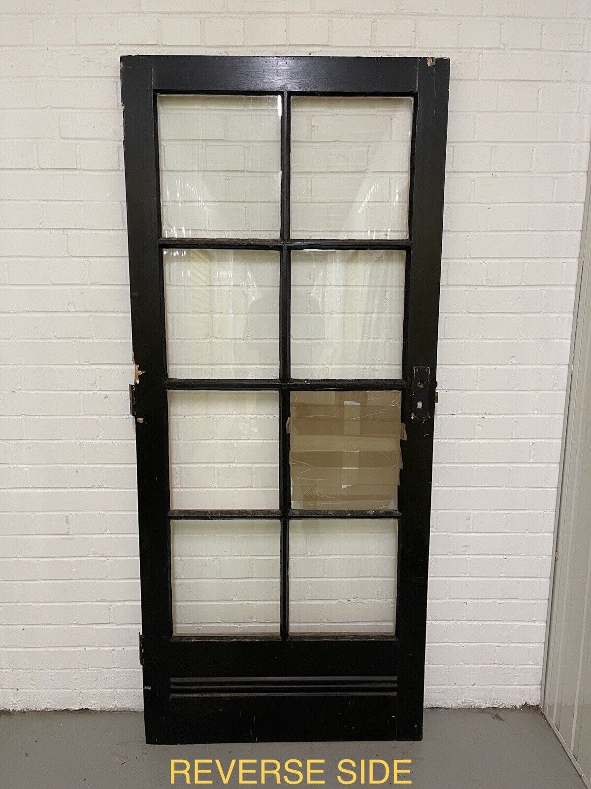 Reclaimed Georgian Wooden Panel External Side Back Door 1965 x 855mm