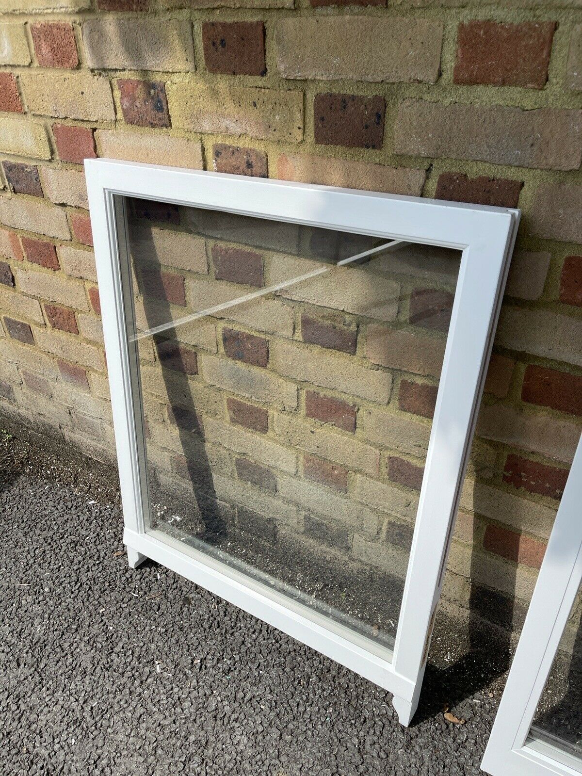 Modern Double Glazed Matching Wooden Sash Windows Top and Bottom