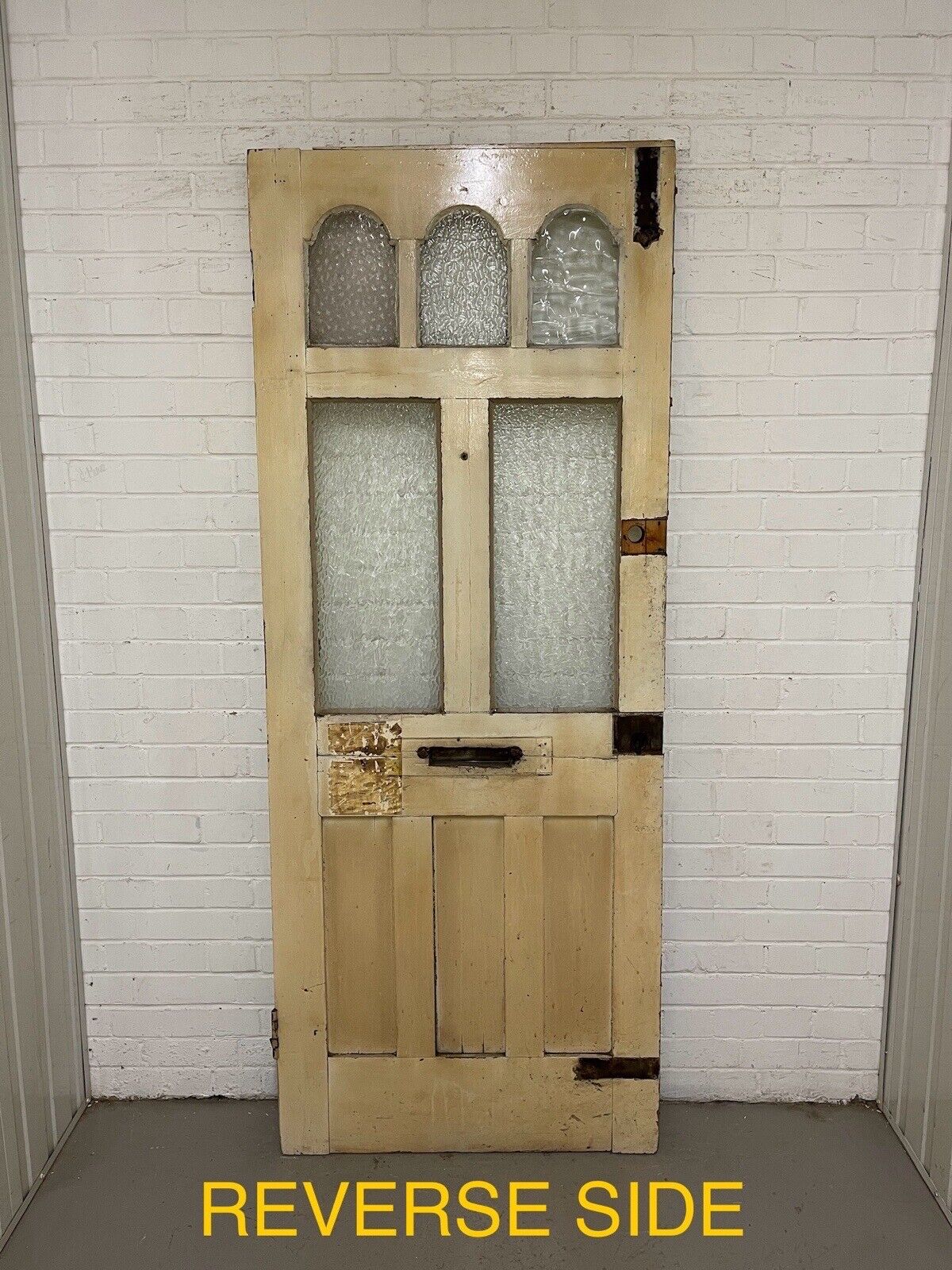 Reclaimed Victorian Edwardian Wooden Panel Front Door 2020 x 805mm