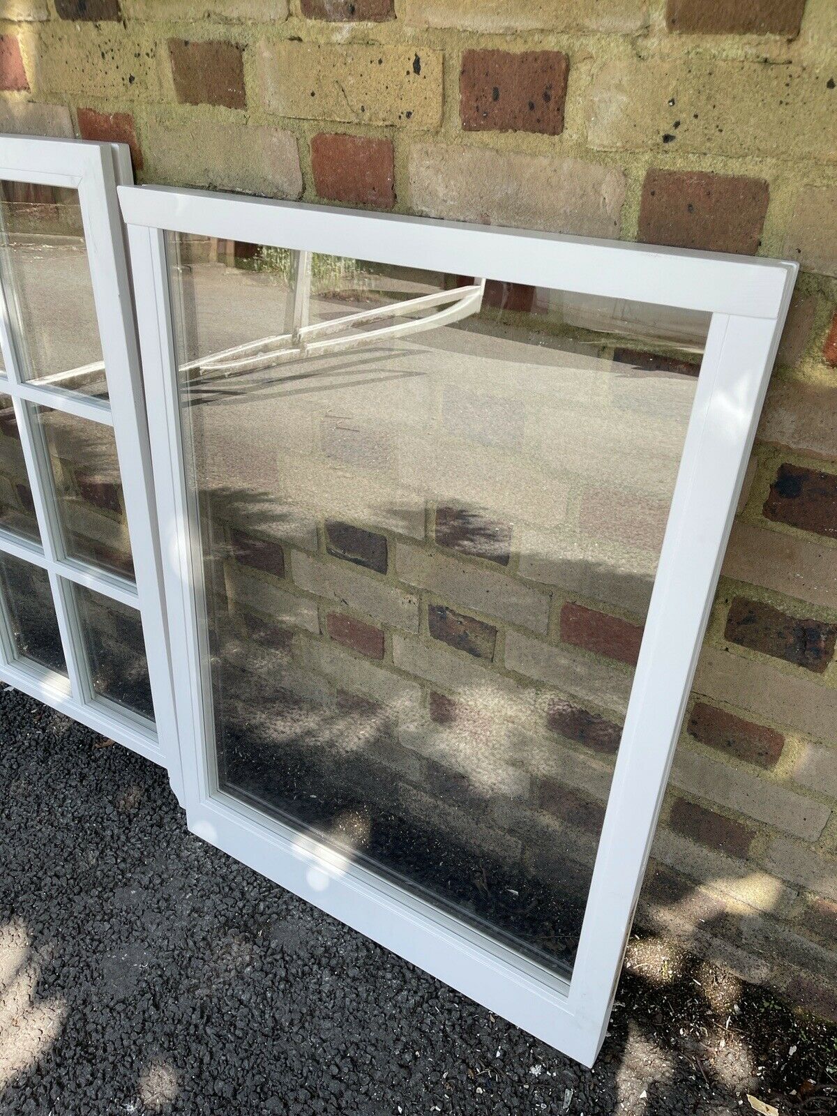 Modern Georgian Bar Double Glazed Matching Wooden Sash Windows Top and Bottom