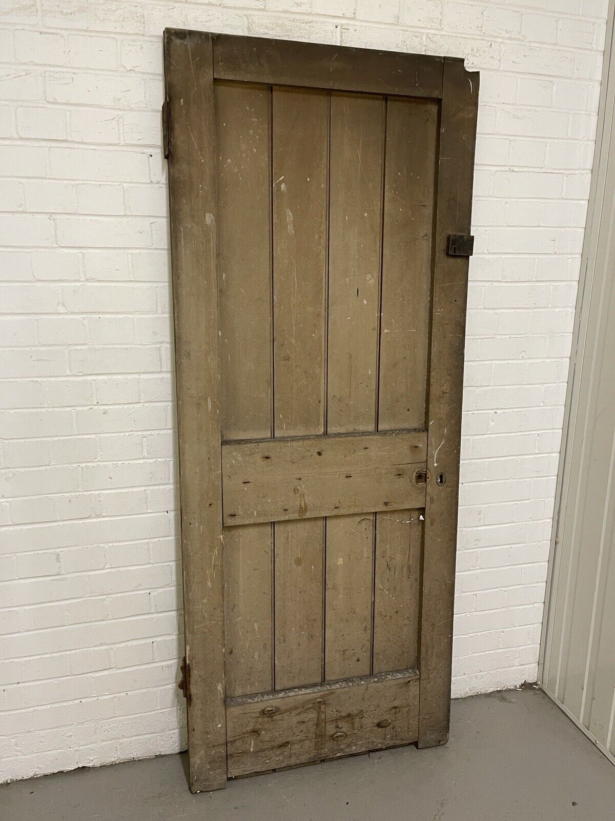 Reclaimed Victorian Edwardian Internal Door or Barn door 1910 x 785mm