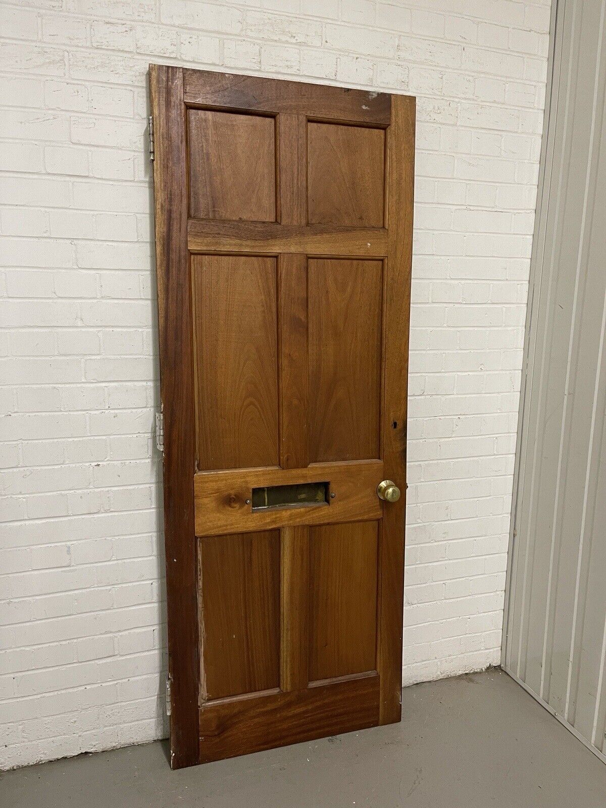 Reclaimed Old Wooden Bespoke Hardwood Front Door 1956 or 1960mm x 755mm