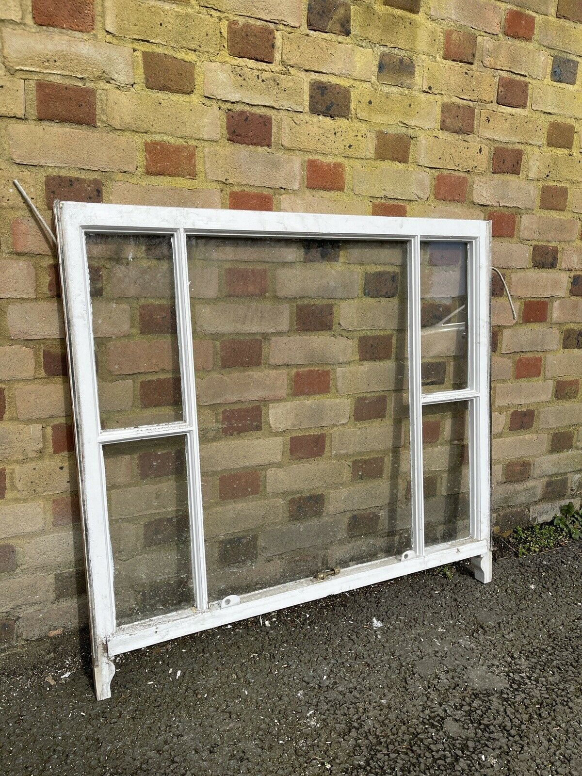 Reclaimed Old Victorian Edwardian Wooden 5 Panel Sash Window