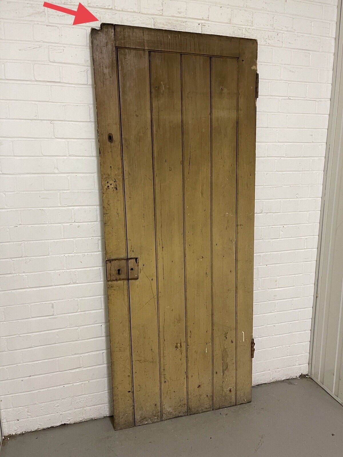 Reclaimed Victorian Edwardian Internal Door or Barn door 1910 x 785mm