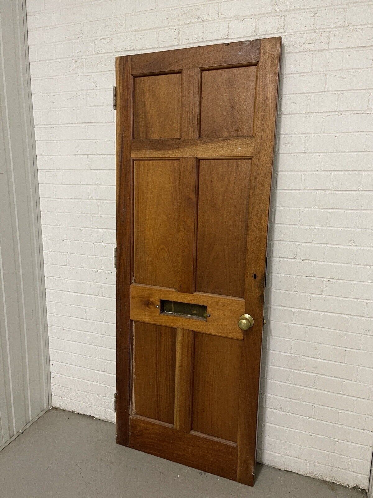 Reclaimed Old Wooden Bespoke Hardwood Front Door 1956 or 1960mm x 755mm