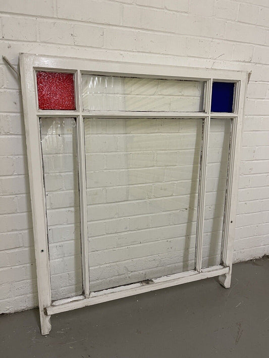 Reclaimed Old Edwardian 6 Panel Wooden Panel Sash Window 915 x 1040mm