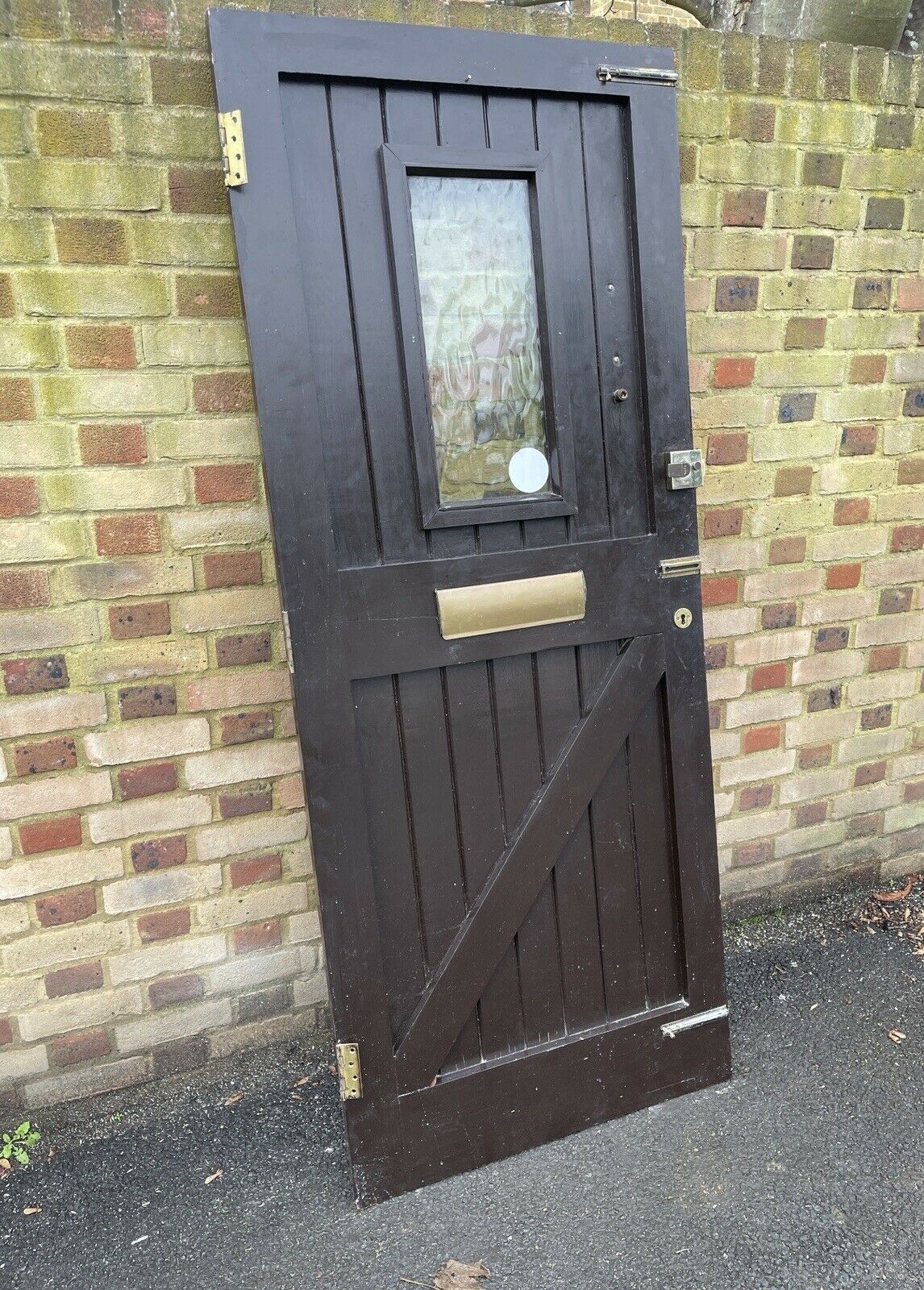 Reclaimed Wooden Panel External Front Door 1985 x 805mm