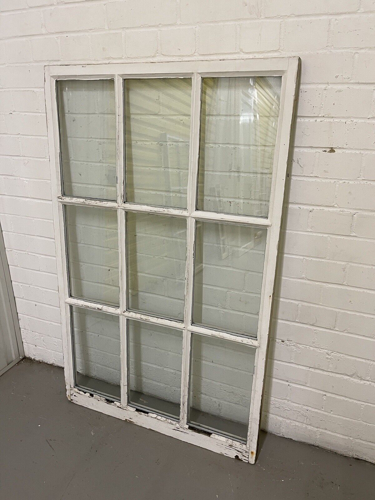 Modern Double Glazed Georgian 9 Panel Wooden Window 768 x 1217mm