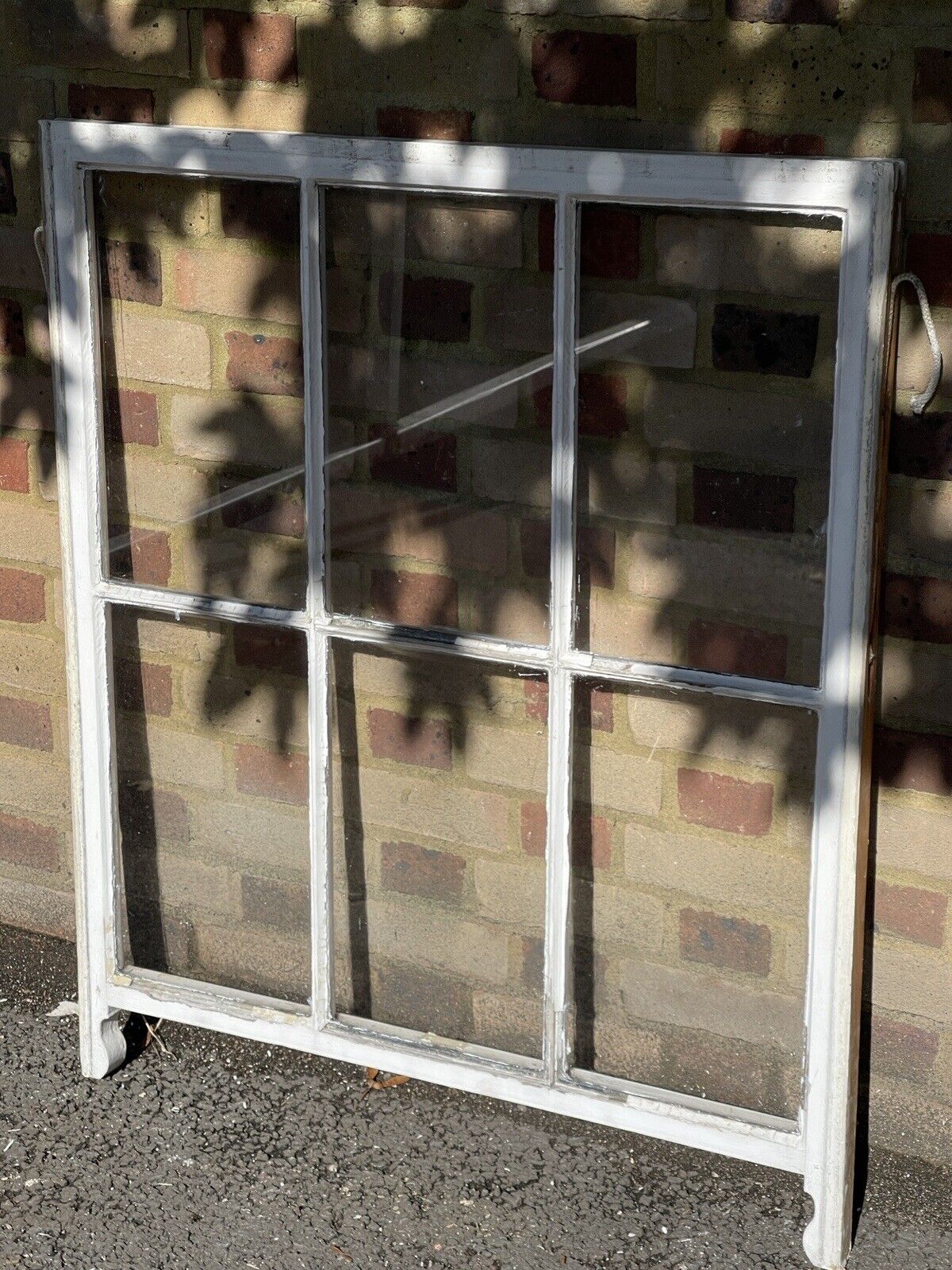 Reclaimed Old Georgian 6 Panel Wooden Window 1035mm x 880mm