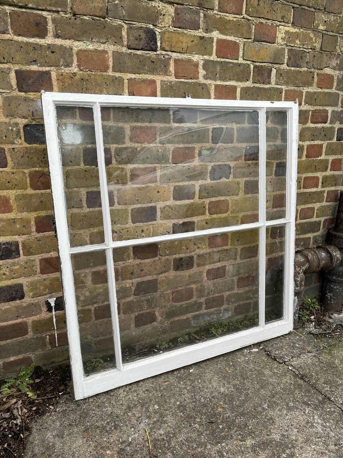 Reclaimed Old Victorian Edwardian Wooden 6 Panel Sash Window