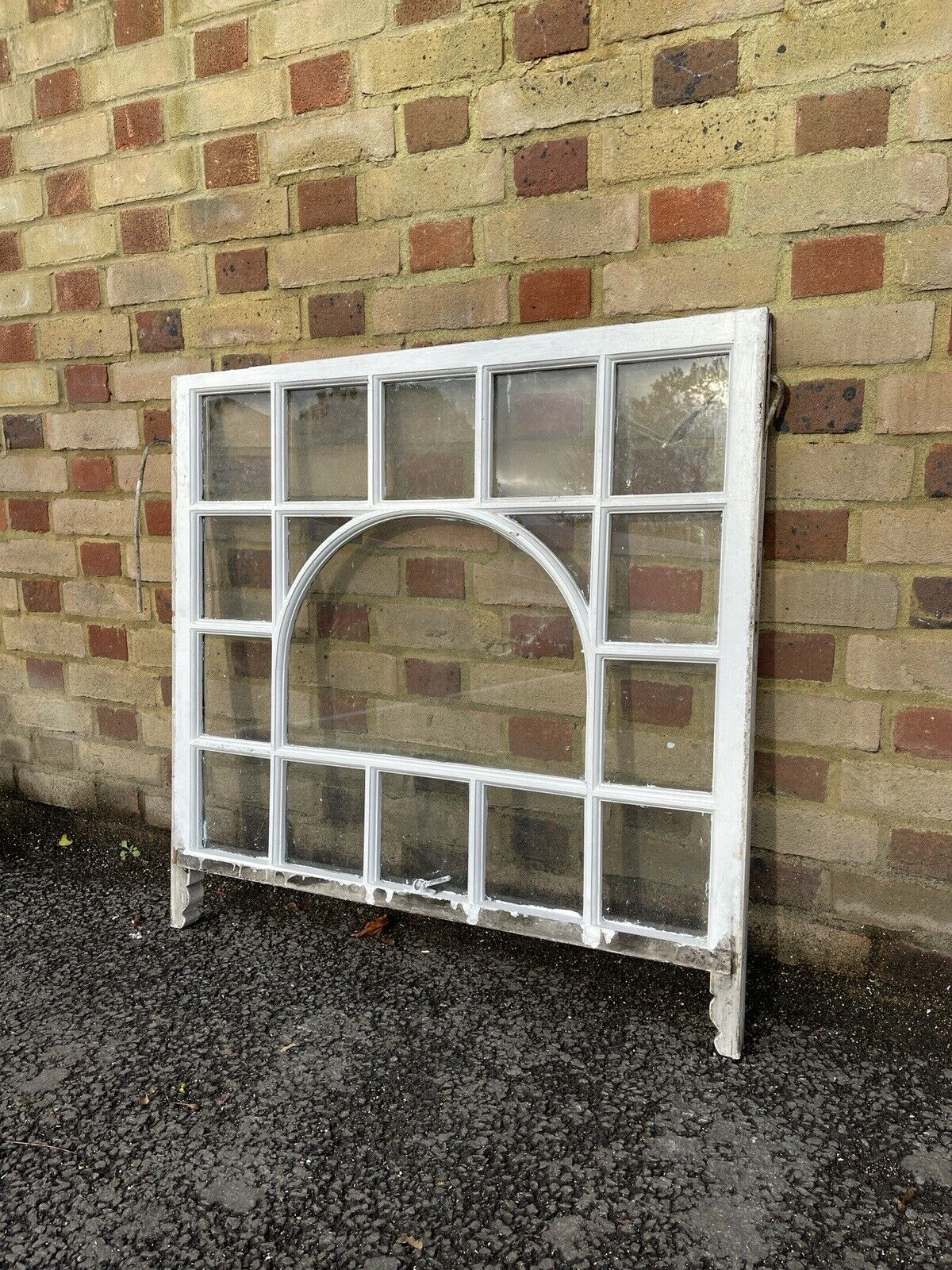 Reclaimed Old Edwardian Georgian Wooden Sash Window 900 x 910mm