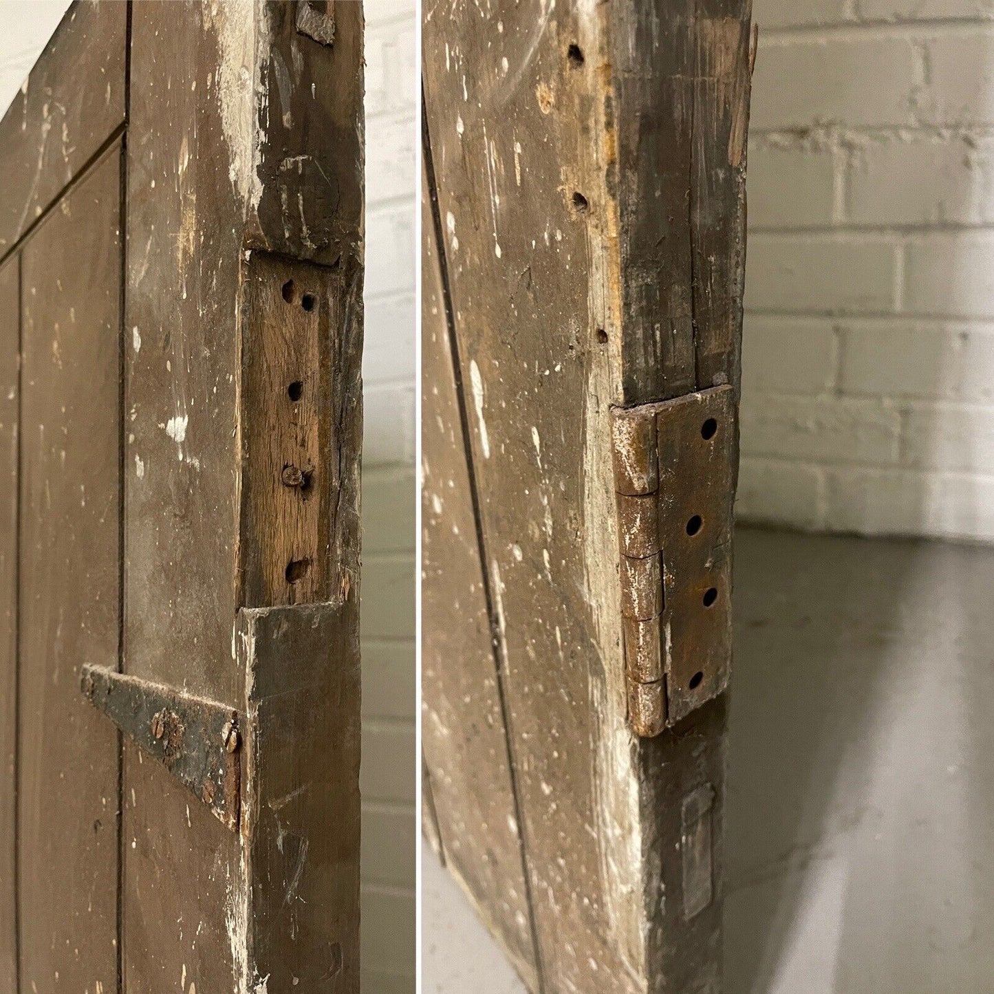 Reclaimed Victorian Edwardian Internal Door or Barn door 1910 x 780mm