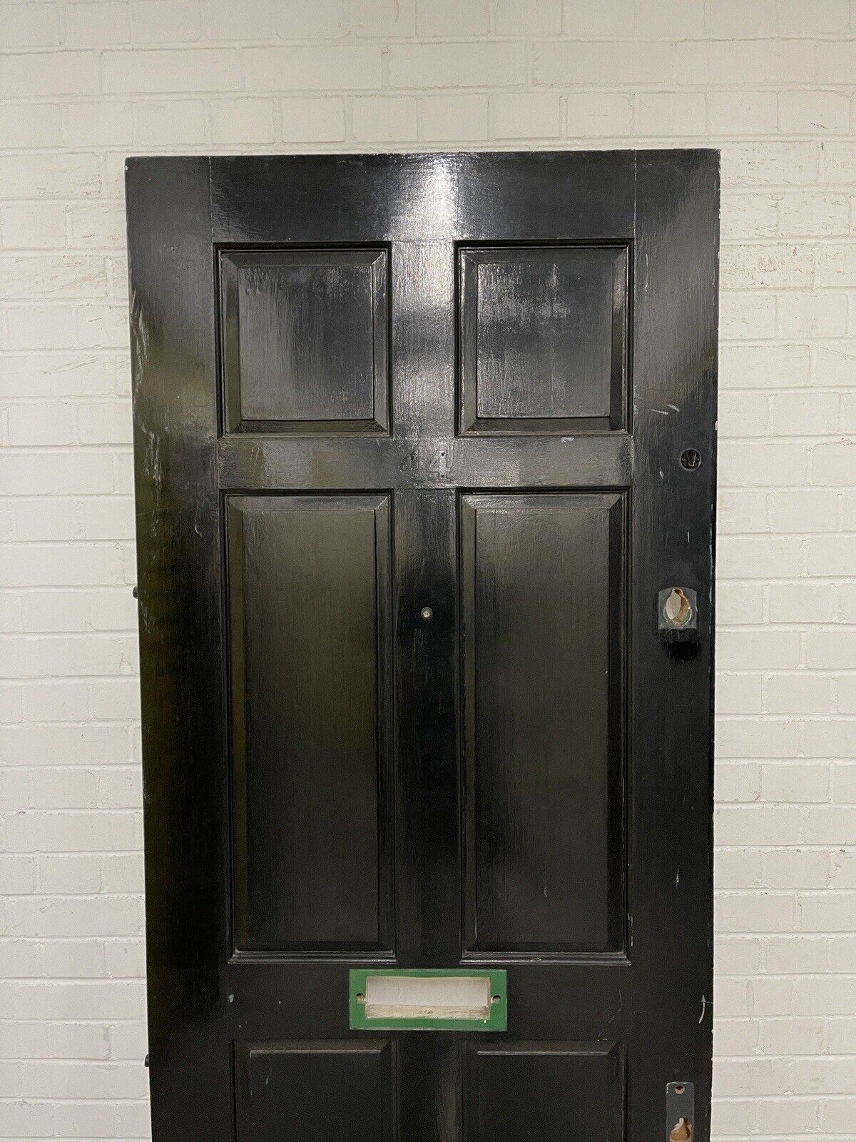 Reclaimed Old Wooden Bespoke Hardwood Front Door 2125 x 915mm