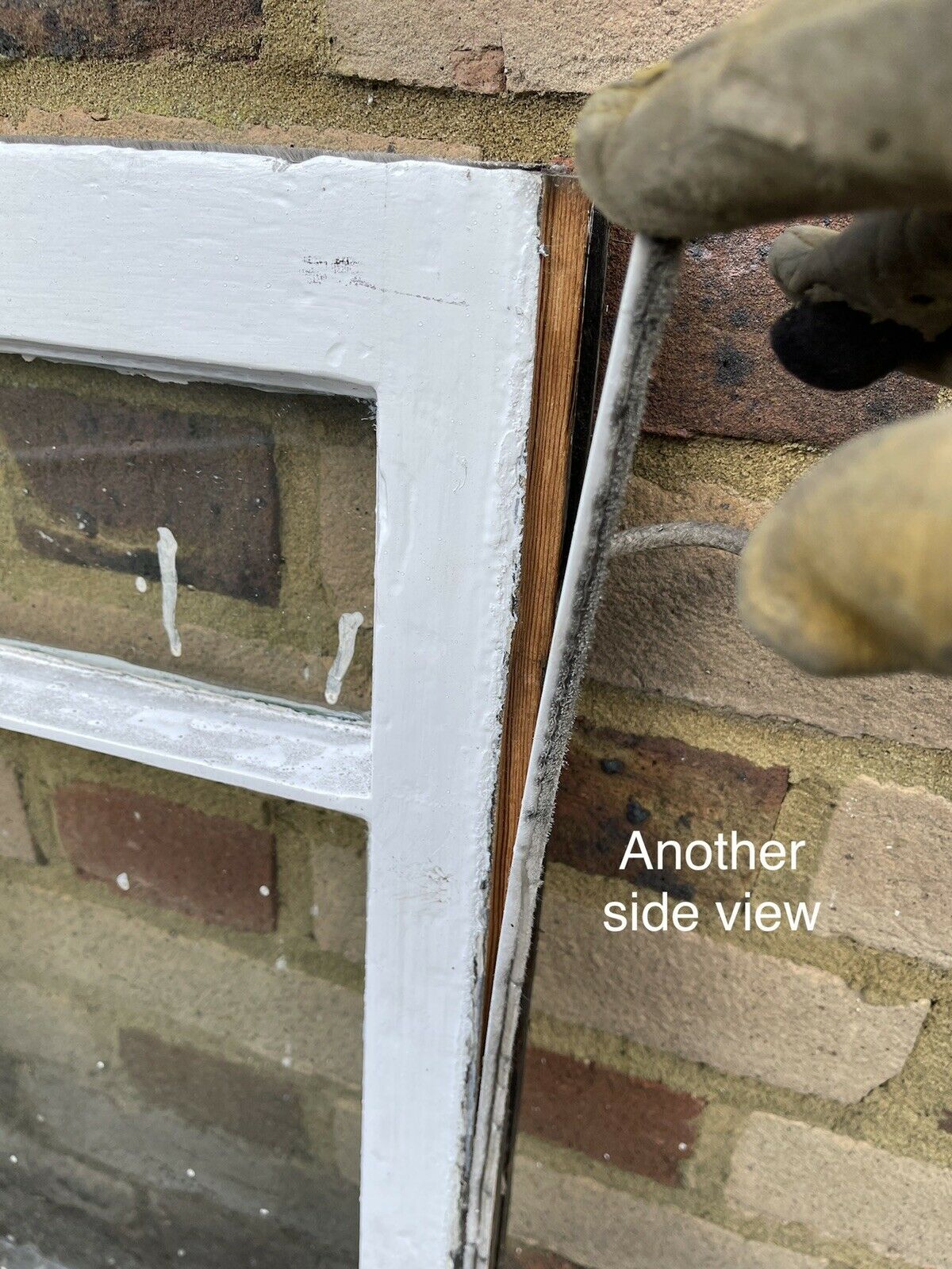 Reclaimed Old Victorian Edwardian Wooden 3 Panel Sash Window