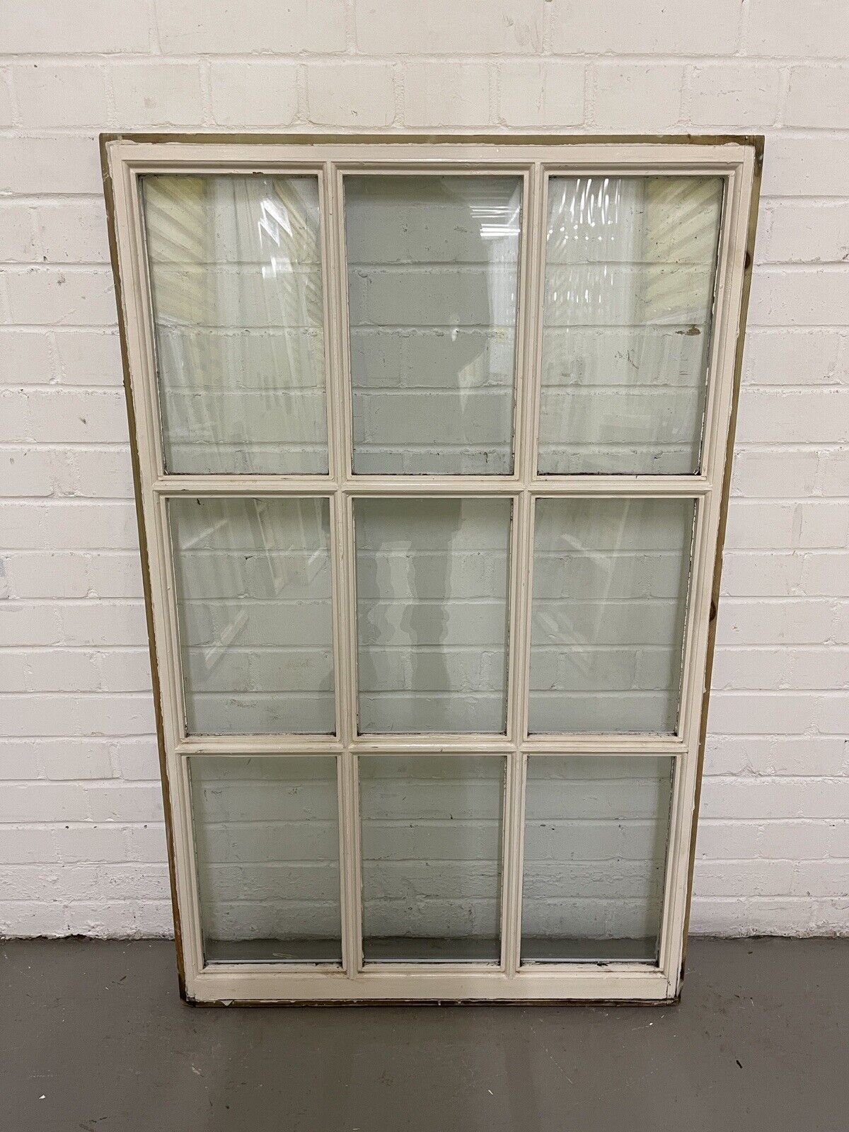 Modern Double Glazed Georgian 9 Panel Wooden Window 768 x 1217mm