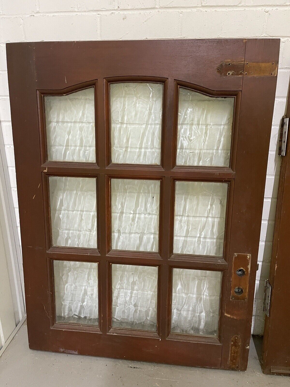 Solid Hardwood External Glass panel Stable Door 1955 X 748mm