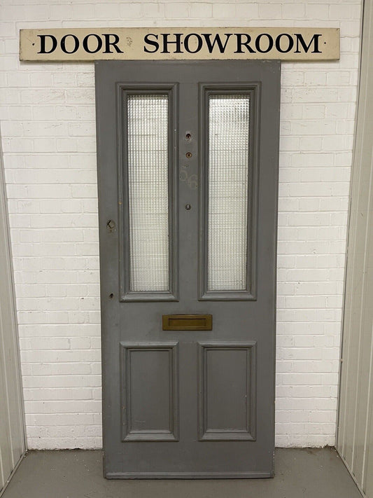 Reclaimed Old Victorian Edwardian Wooden Panel Front Door 2120 x 903mm