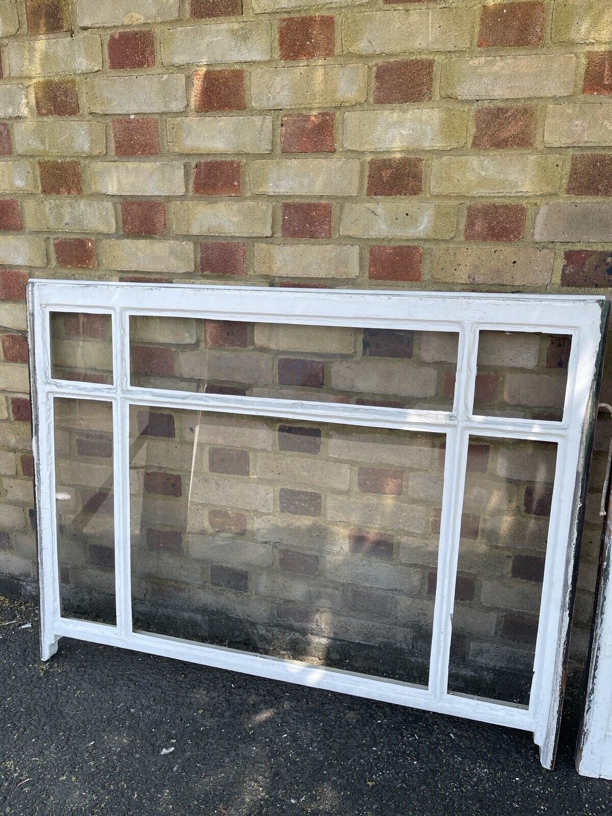 Pair Of Reclaimed Old Edwardian 6 Panel Wooden Panel Sash Window 915 x 1190mm