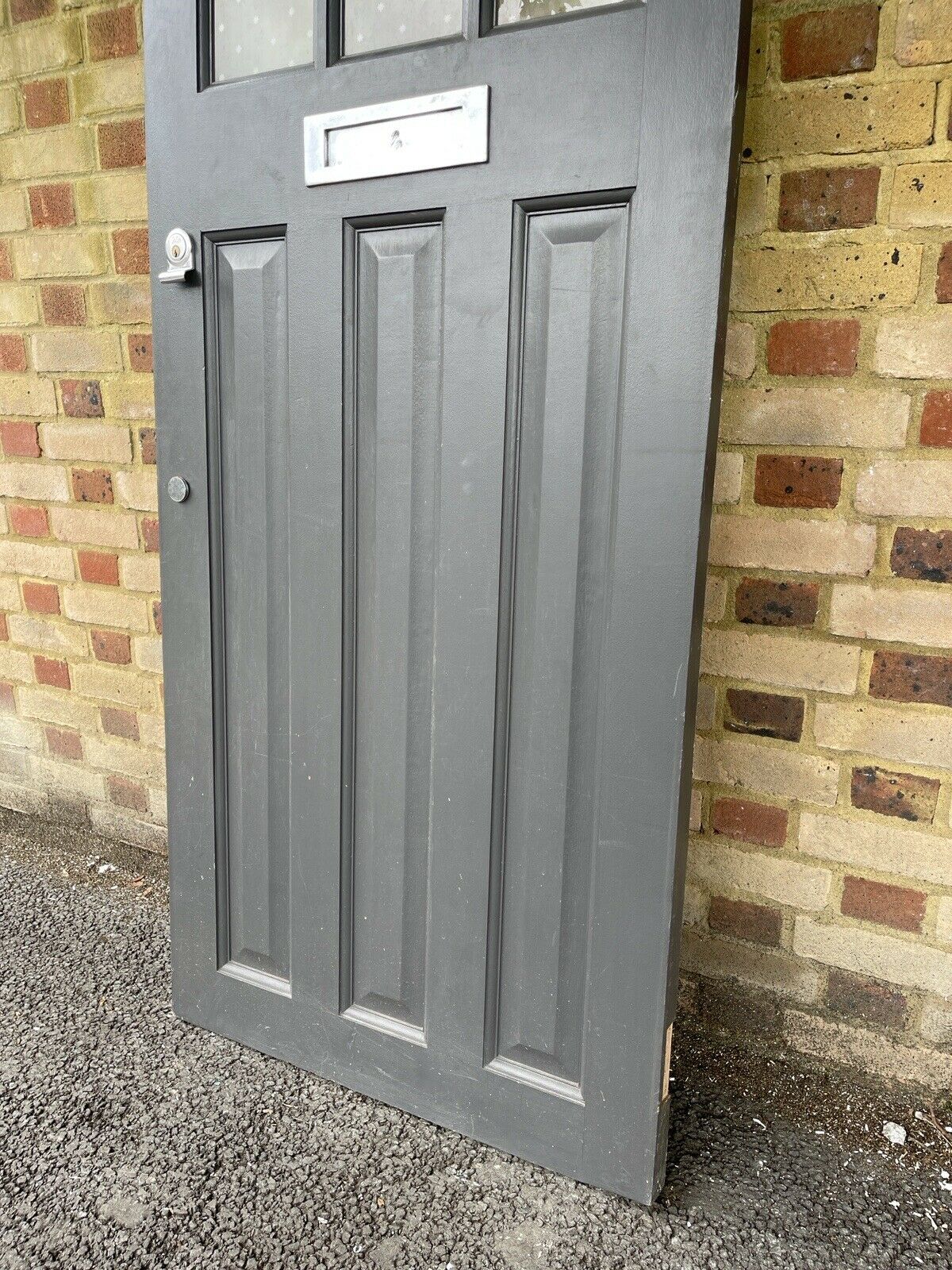 Reclaimed Edwardian Wooden Panel External Front Door 1925 x 810mm