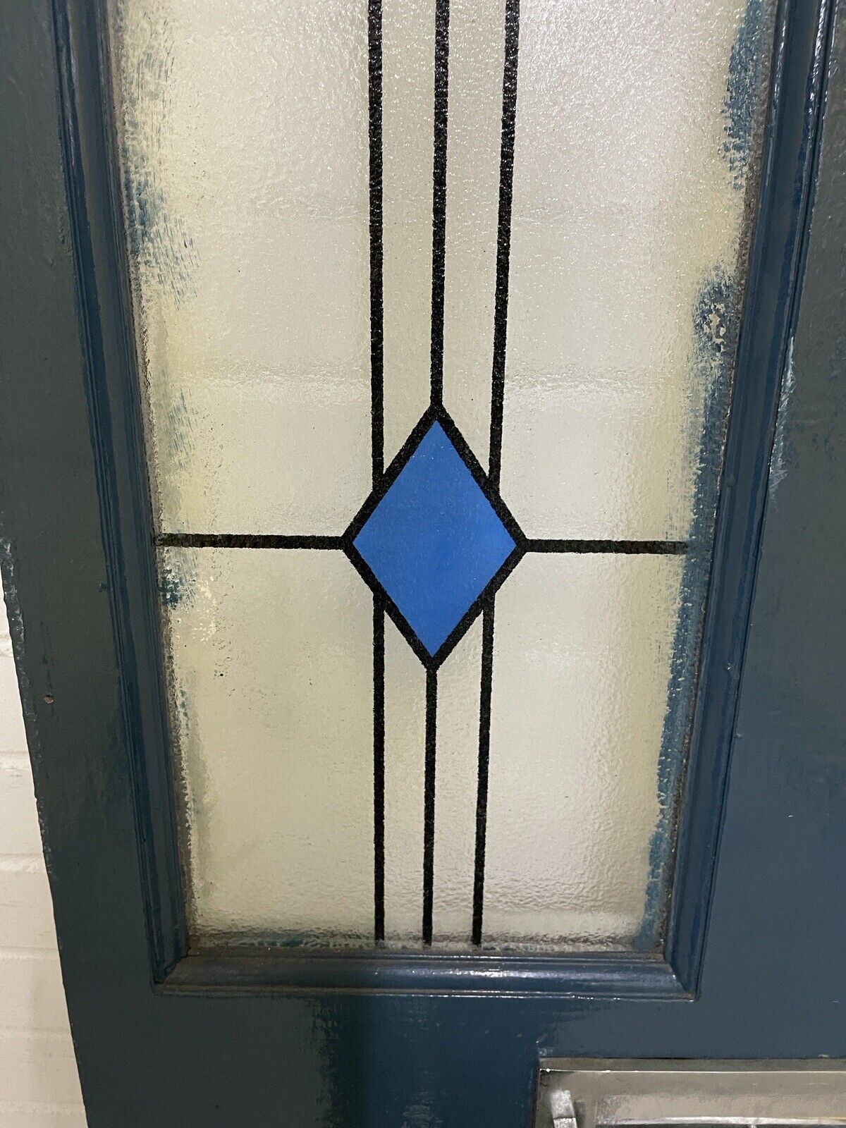 Reclaimed Victorian Wooden Panel External Front Door 2023 x 811mm