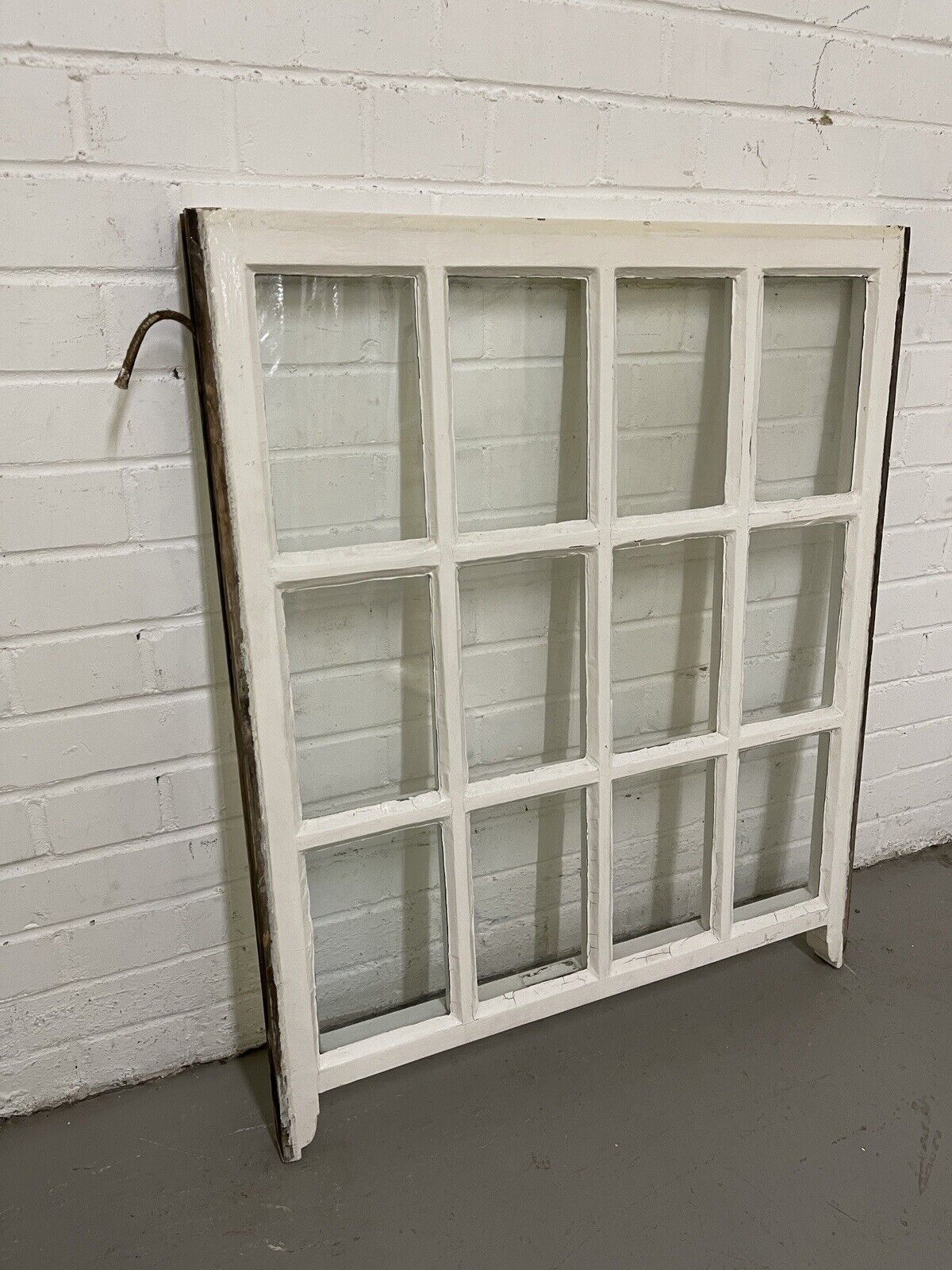 Reclaimed Old Georgian 12 Panel Wooden Window 750 x 905mm