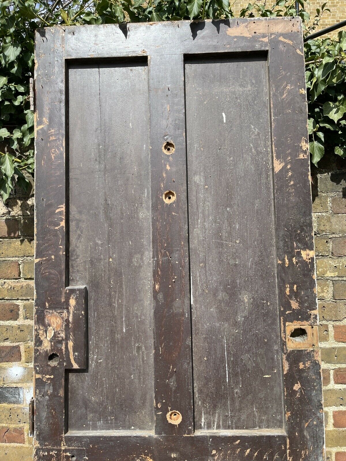 Reclaimed Victorian Edwardian Wooden Panel External Front Door