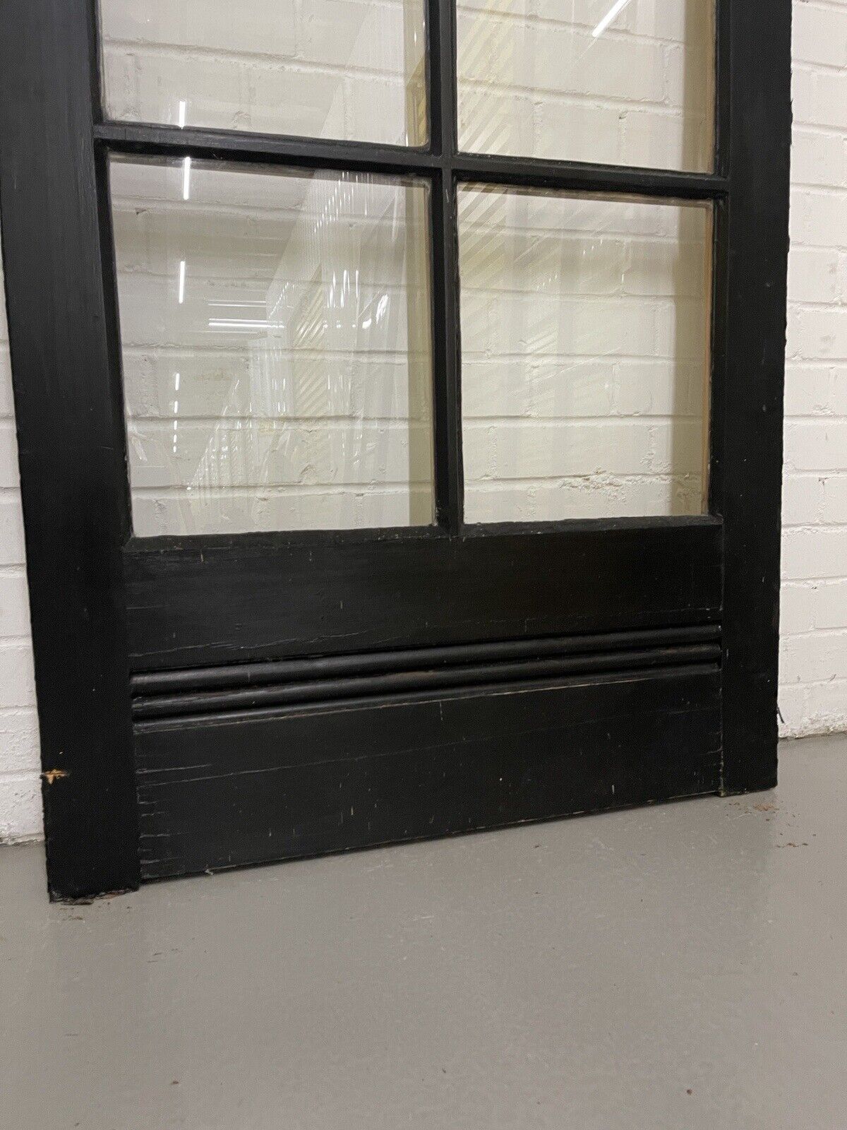 Reclaimed Georgian Wooden Panel External Side Back Door 1993 x 855mm