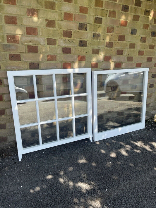 Modern Georgian Bar Double Glazed Matching Wooden Sash Windows Top and Bottom