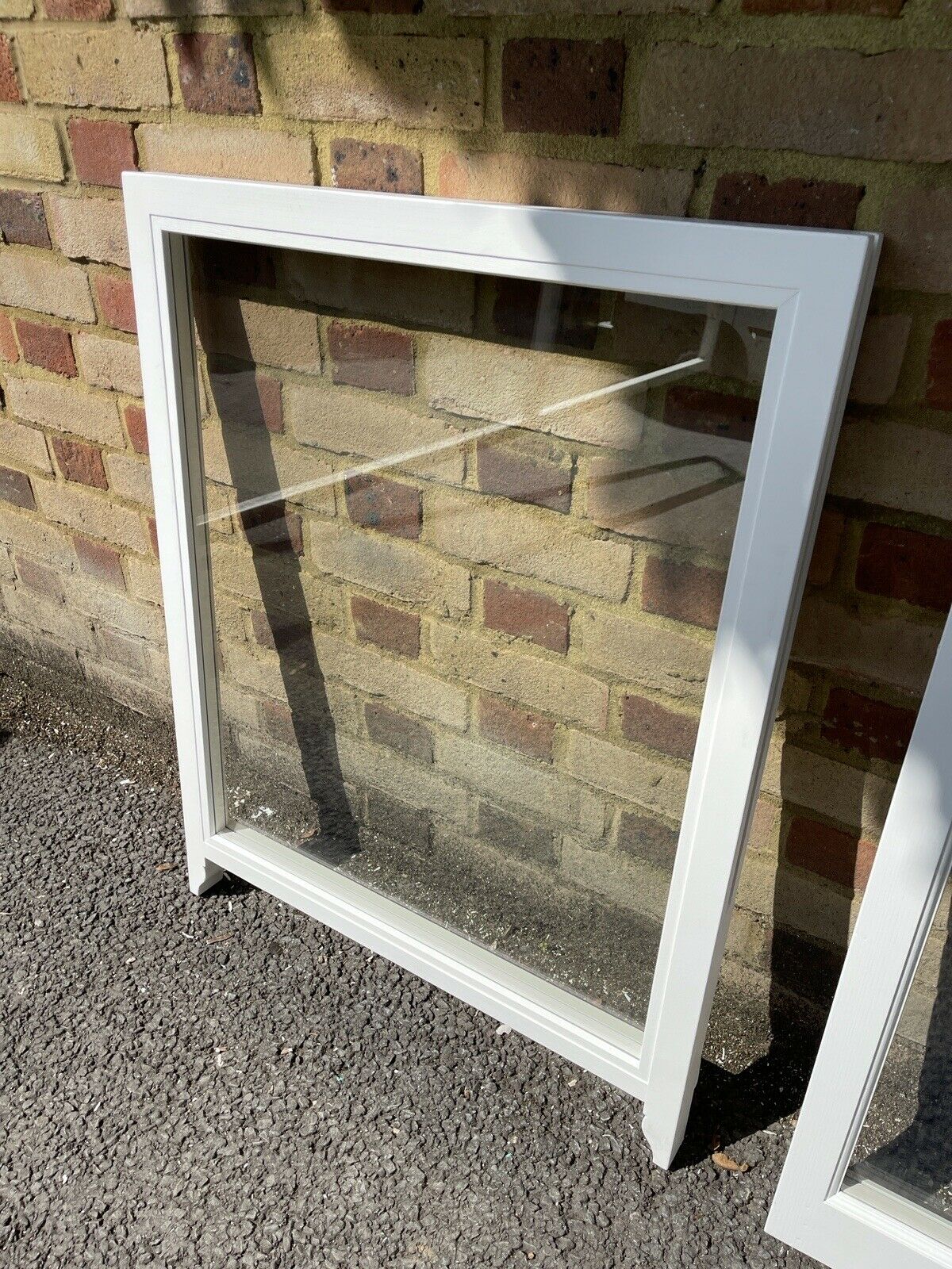 Modern Double Glazed Matching Wooden Sash Windows Top and Bottom