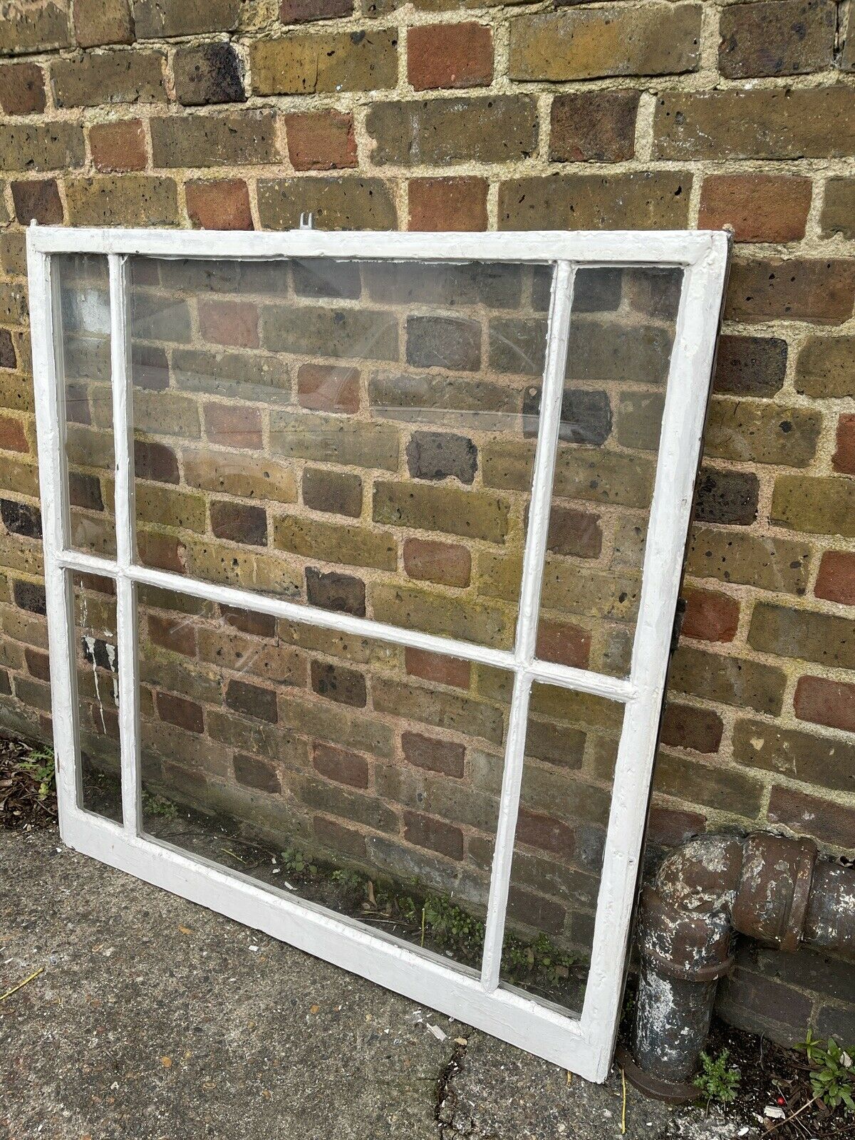 Reclaimed Old Victorian Edwardian Wooden 6 Panel Sash Window