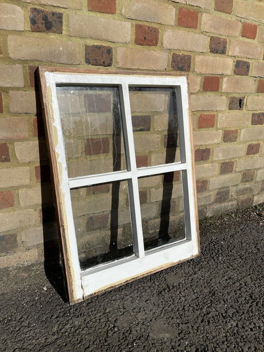 Modern Georgian 4 Panel Wooden Window 563 x 743mm