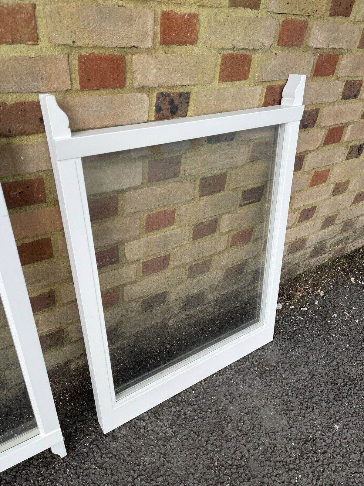 Modern Double Glazed Matching Wooden Sash Windows Top and Bottom