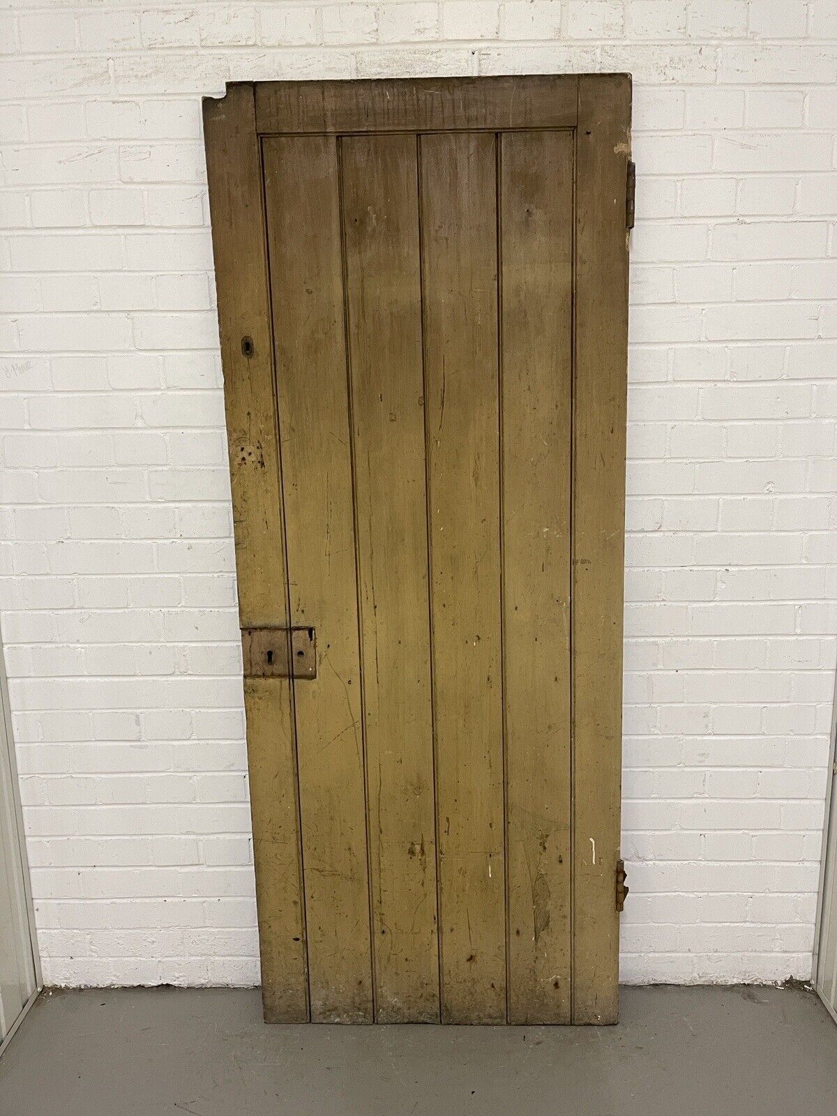 Reclaimed Victorian Edwardian Internal Door or Barn door 1910 x 785mm