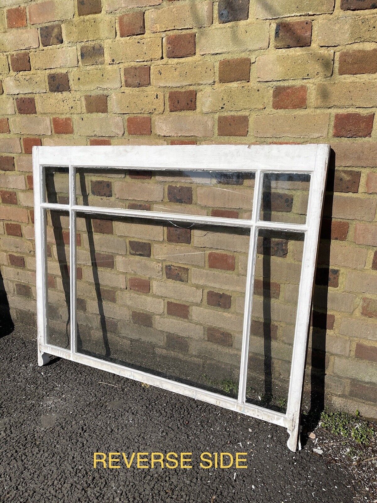 Reclaimed Old Edwardian 6 Panel Wooden Panel Sash Window 958 x 1140mm