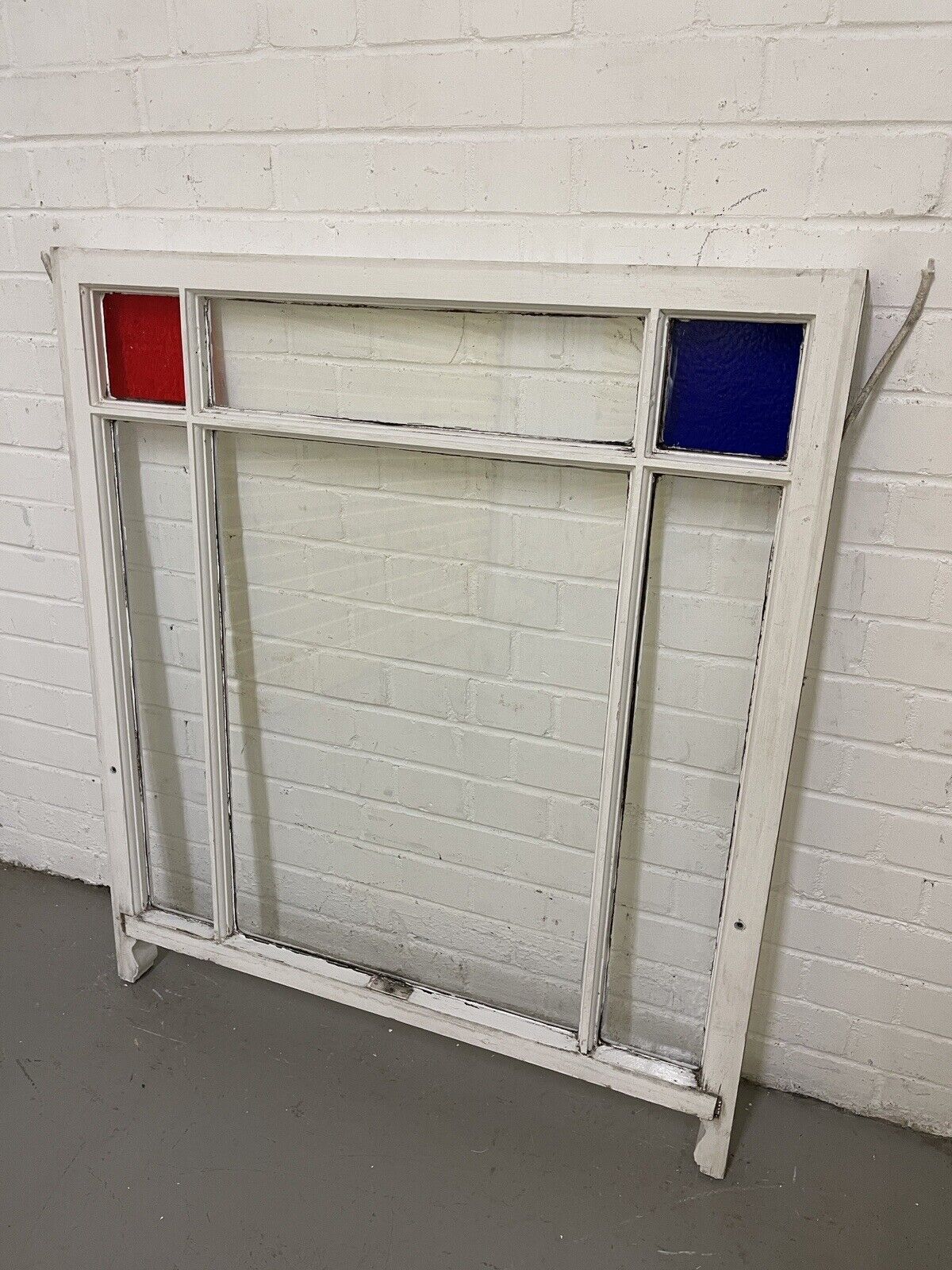 Reclaimed Old Edwardian 6 Panel Wooden Panel Sash Window 915 x 1040mm