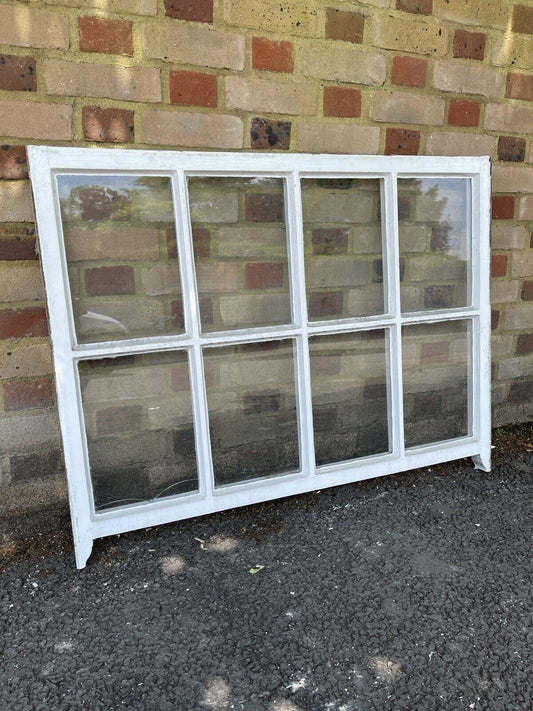 Modern Georgian 8 Panel Wooden Window 1080 x 830mm